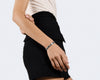 perforated ribbon bracelet 19g